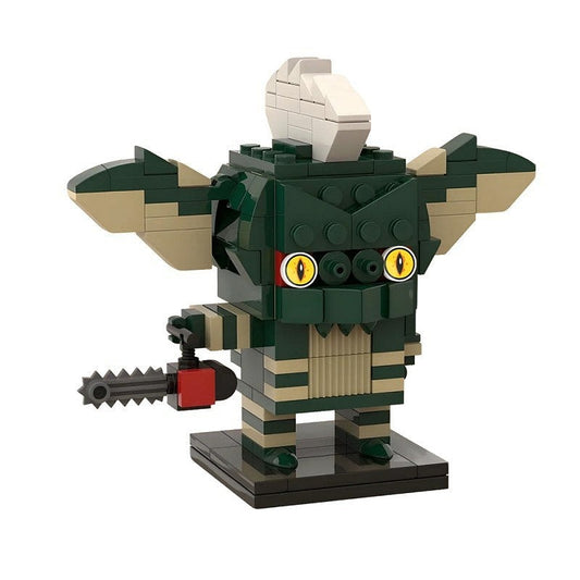 Mischievous Green Creature MOC Monster Figure Building Kit | Fantasy Model - 1