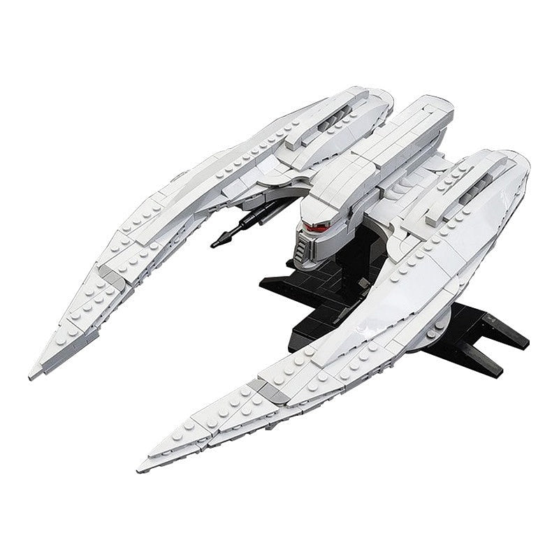 MK II Sci-Fi Starfighter MOC Spaceship Building Kit  - 1