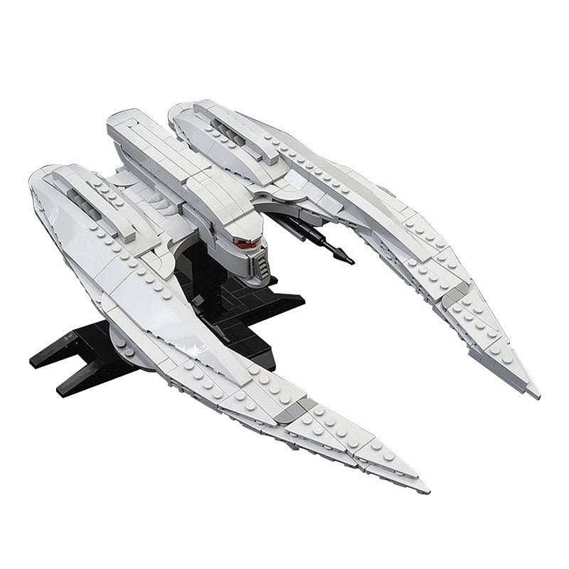 MK II Sci-Fi Starfighter MOC Spaceship Building Kit  - 4