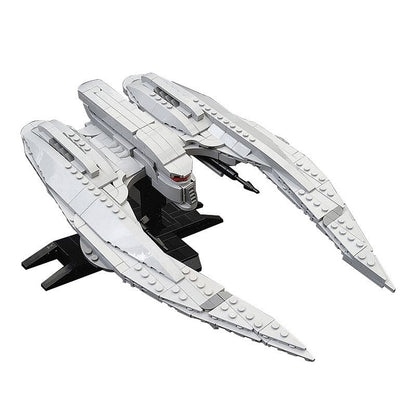 MK II Sci-Fi Starfighter MOC Spaceship Building Kit  - 4