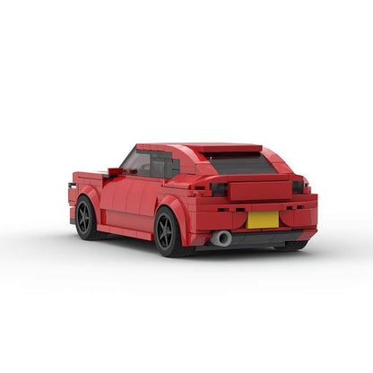 Mk1 European Hot Hatch Sports Car Building Kit | 8-Wide LEGO-Compatible MOC - 2