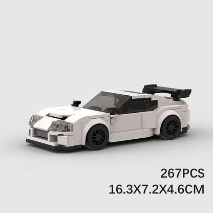 MK4 JDM Tuner Japanese Sports Car Building Kit | LEGO-Compatible MOC - 4