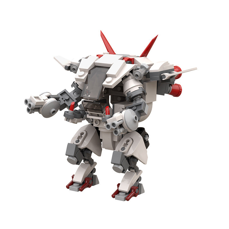 Weißes Kaninchen D.va Bausatz | Overwatch | MOC-12575