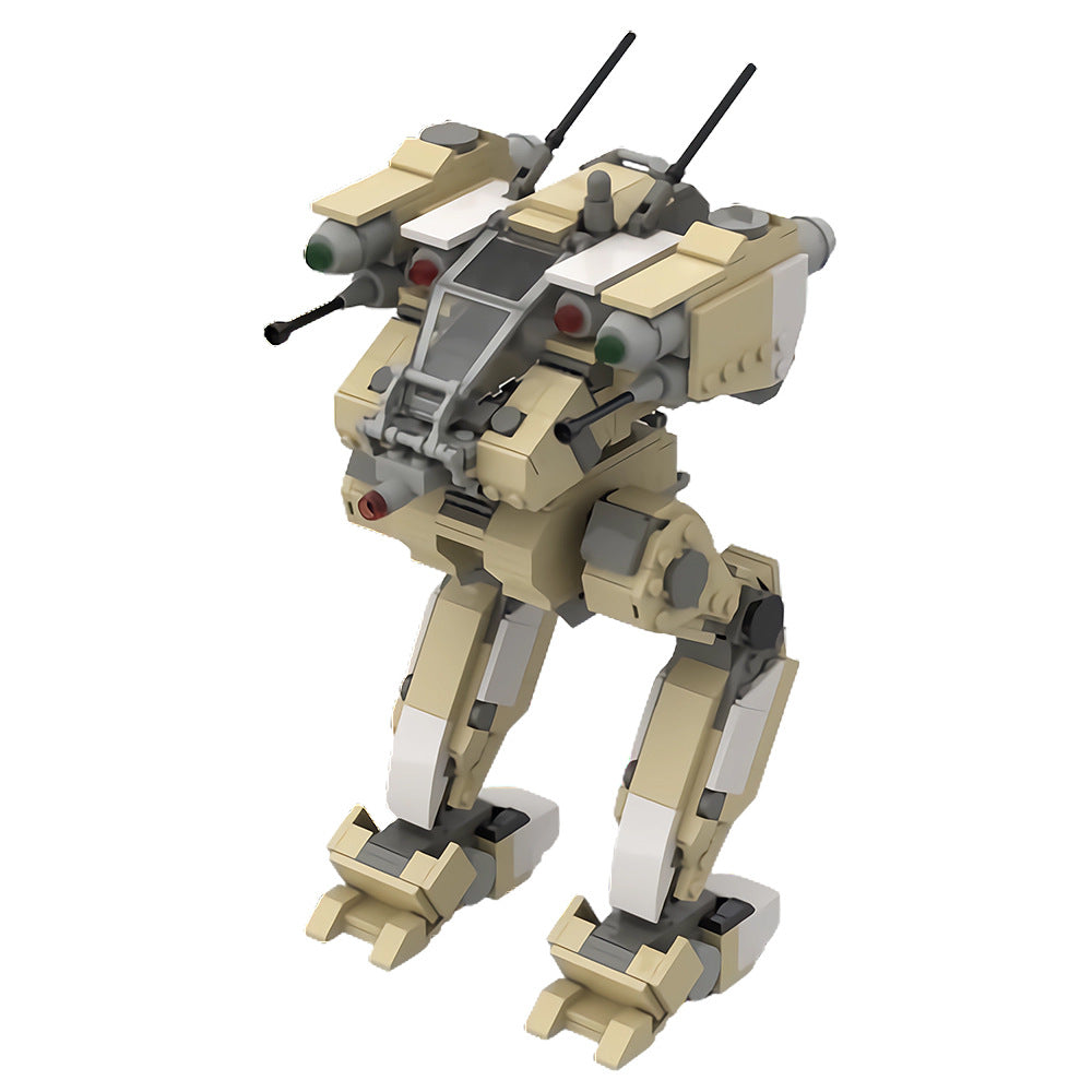 moc-171663 flea battlemech building set - gobricks - 3