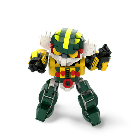 moc-180753 jeeg robot building set - 478 pcs - 2