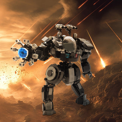 moc-186265 x-17 riot control mech suit building set - 1