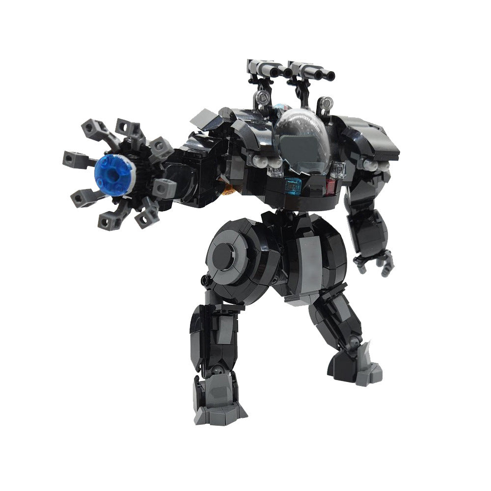 moc-186265 x-17 riot control mech suit building set - 3