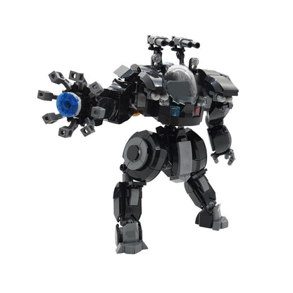 moc-186265 x-17 riot control mech suit building set - 3