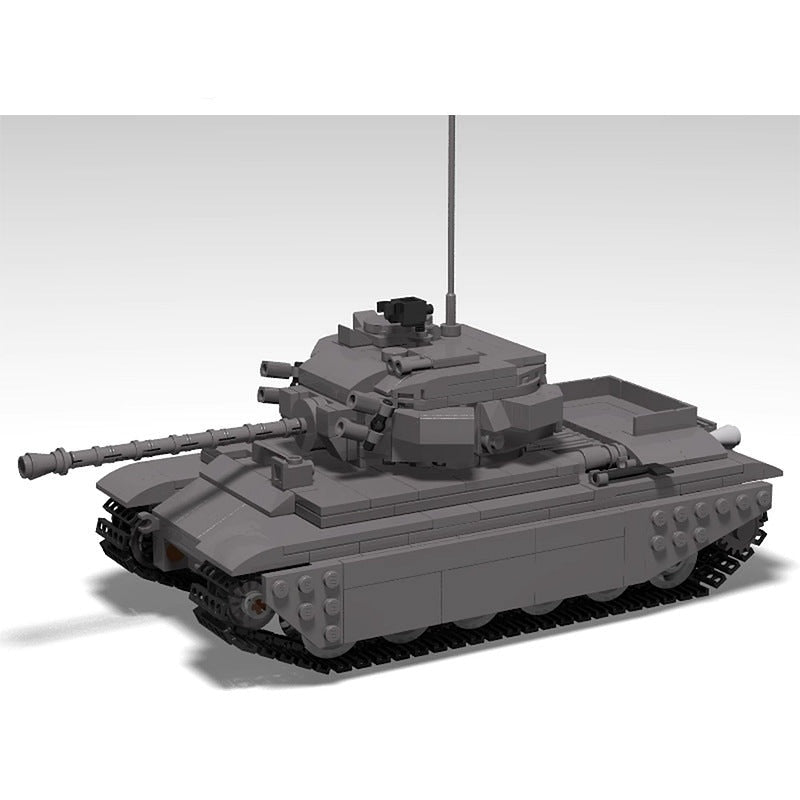 MOC Centurion Mk 3 Main Battle Tank Building Kit | Armored Model Set - 2