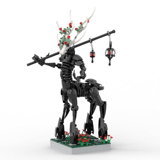 MOC Grim Reaper Monster Building Kit| Elf Centaur | LEGO-Compatible MOC - 1