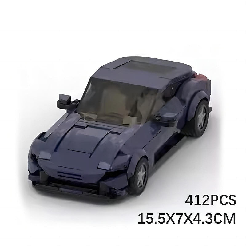 Modern Italian V8 GT MOC Sports Car Building Kit | Vehicle Model - 3