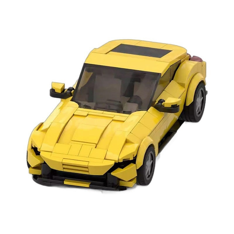 Modern Italian V8 GT MOC Sports Car Building Kit | Vehicle Model - 4