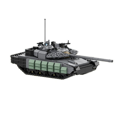 Modern T-80BVM Main Battle Tank MOC Building Kit - Custom Construction Set - 2
