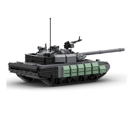 Modern T-80BVM Main Battle Tank MOC Building Kit - Custom Construction Set - 3