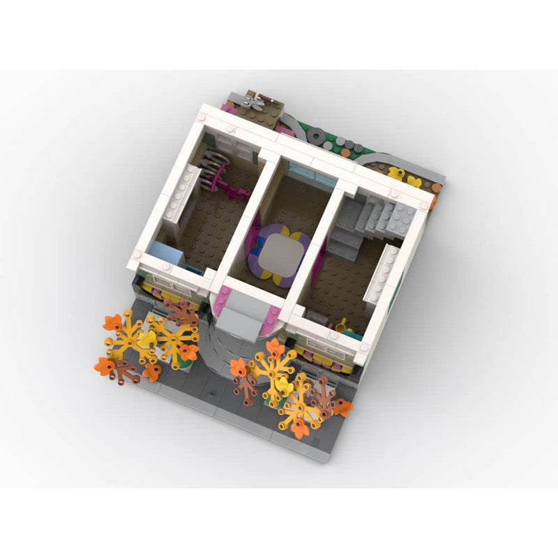 Modular Art School City Street MOC Building Kit - 3