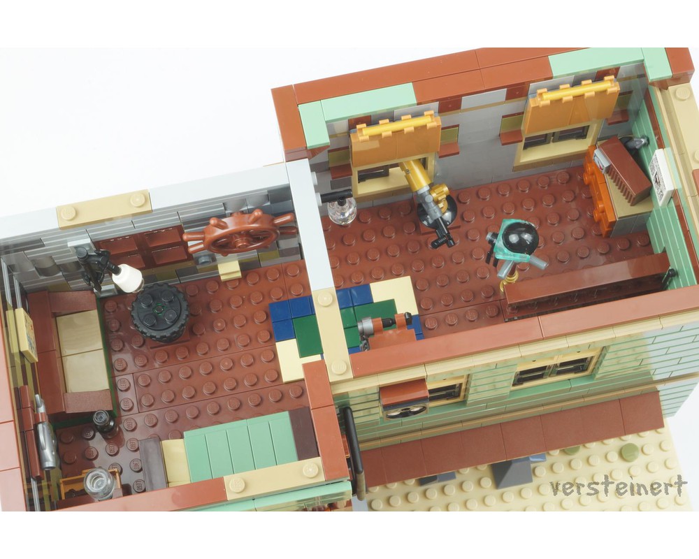 Modular Bait Shop And Grocery Building Kit | Compatible MOC - 4