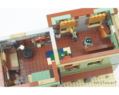 Modular Bait Shop And Grocery Building Kit | Compatible MOC - 4