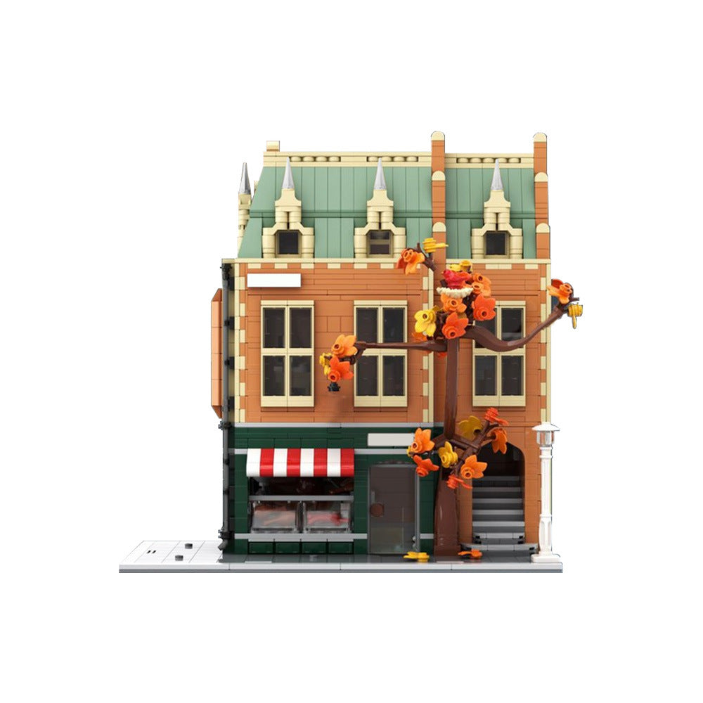 Modular Butcher Store Building Kit | Compatible MOC - 5