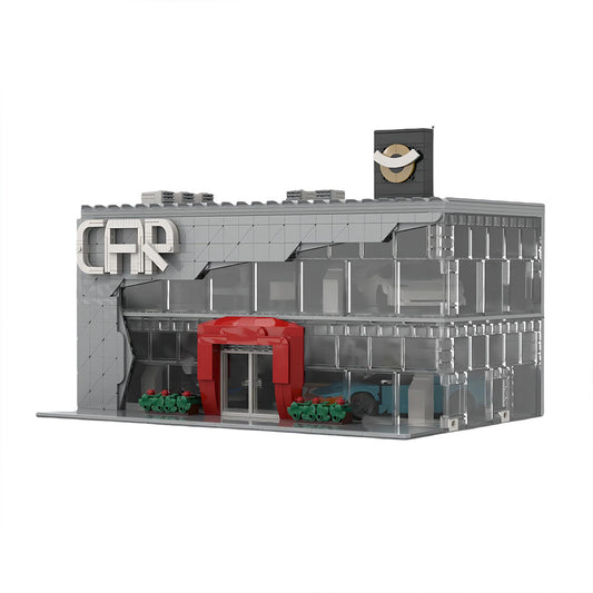 Modular Car Show | Display for 3 Car Models | Compatible MOC - 1