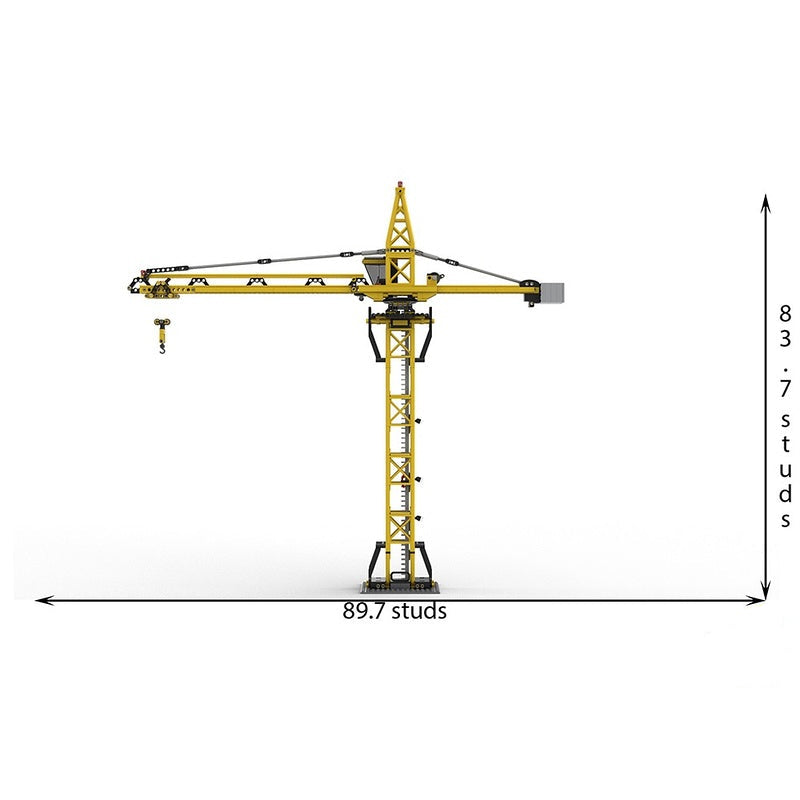 Modular Construction Tower Crane MOC Building Kit - 4
