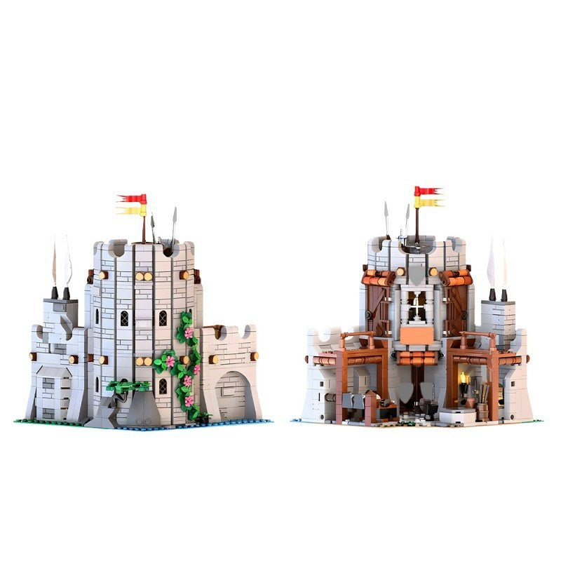 Modular Guards Tower Building Kit | Medieval Castle Expansion MOC - 2