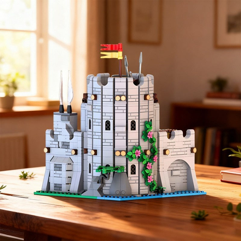 Modular Guards Tower Building Kit | Medieval Castle Expansion MOC - 5