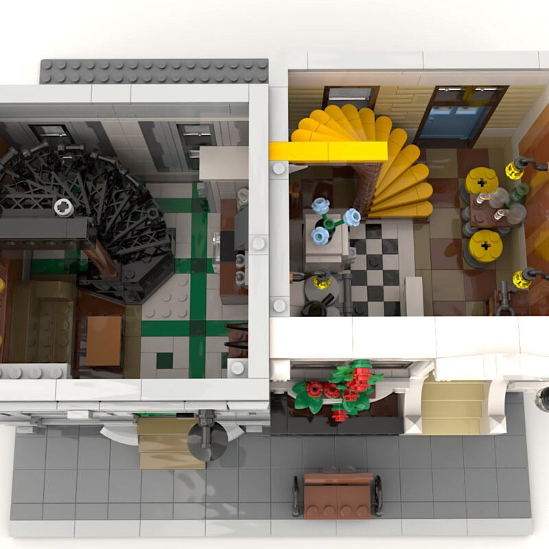 Modular New Block City Building Kit | LEGO-Compatible MOC - 3