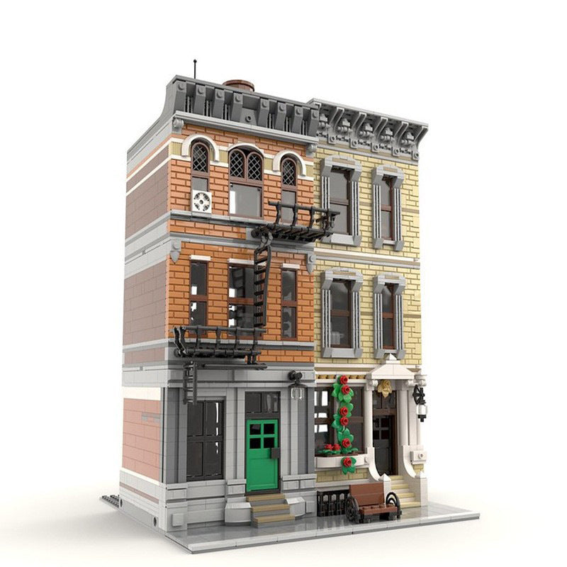Modular New Block City Building Kit | LEGO-Compatible MOC - 4
