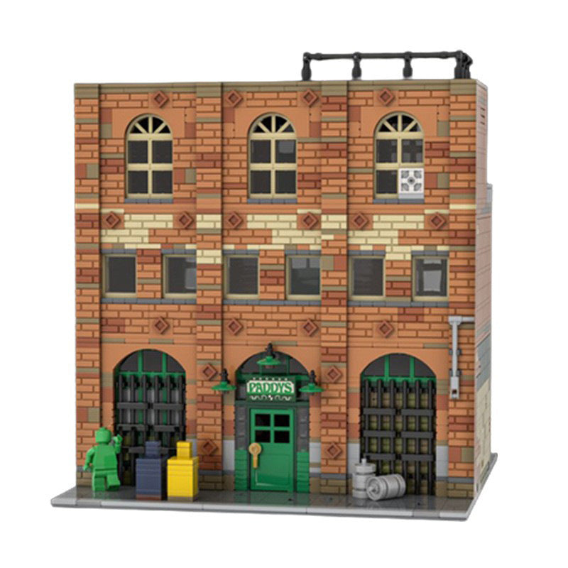 Modular Paddy's Pub Building Kit | LEGO-Compatible MOC - 3