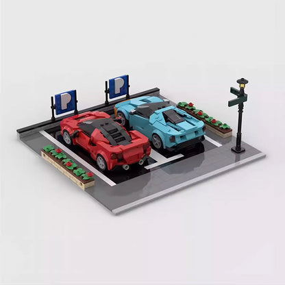 Modular Parking Building Kit | LEGO-Compatible MOC - 4