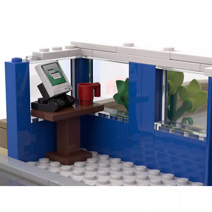 Modular Parking Lot MOC Building Kit | Modern City Architecture - 4