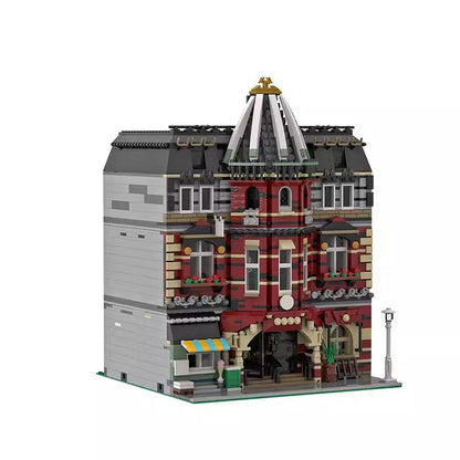 Modular School Building MOC Building Kit | City Architecture Model - 3