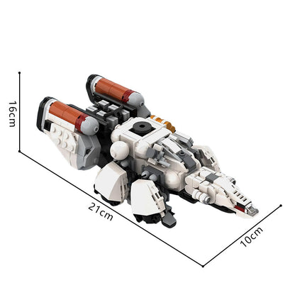 Modular Spacecraft Frontier MOC Building Kit | Compatible MOC - 3