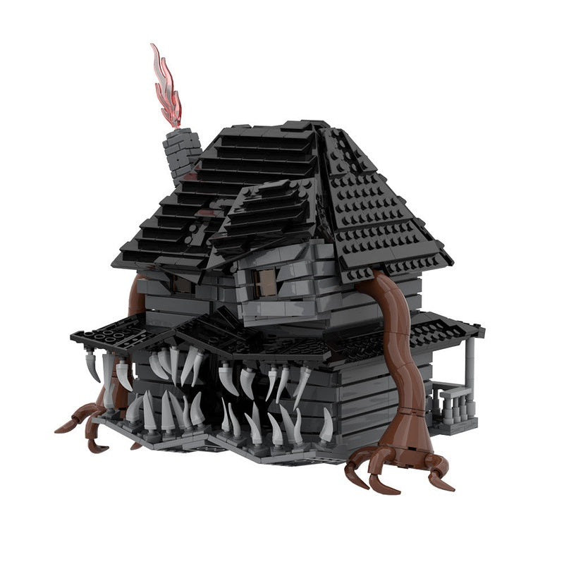 Monster House MOC Building Kit | Haunted Fantasy Architecture Model - 6