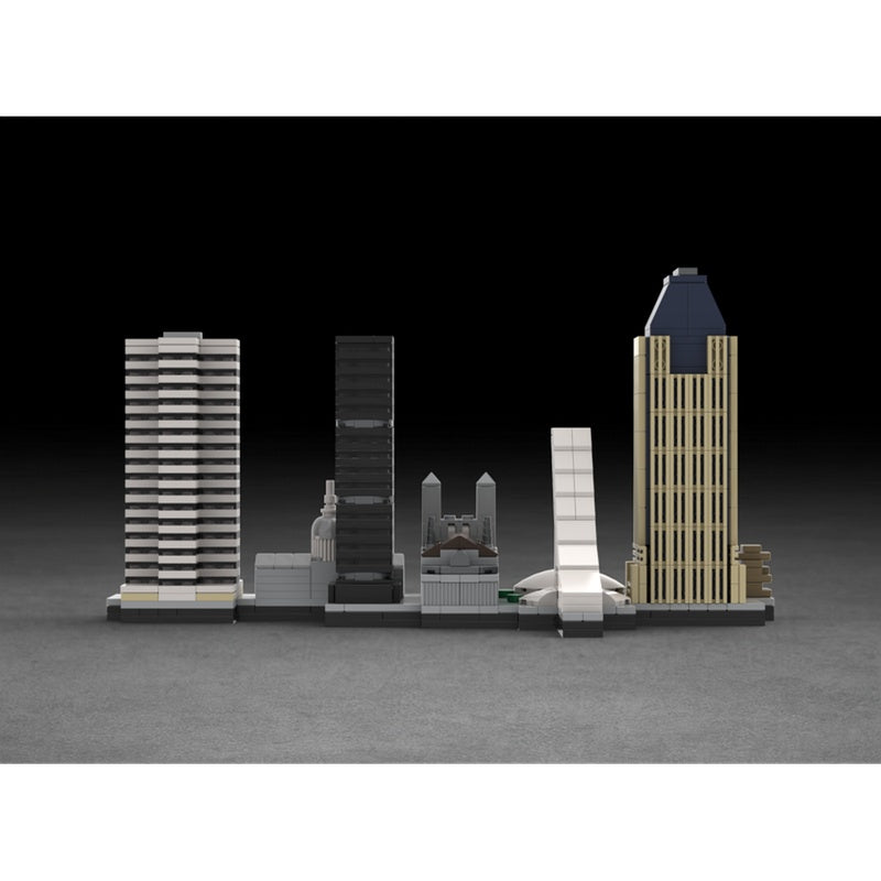 Montreal Skyline Building Kit | Canada City LEGO-Compatible MOC - 3