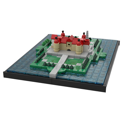 Moritzburg Castle Germany 1:1800 MOC Building Kit - 3