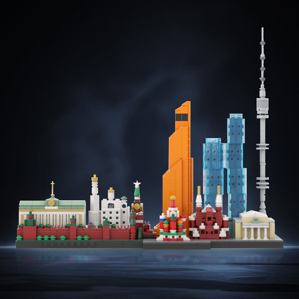 Moscow Skyline Building Kit | Compatible MOC - 2