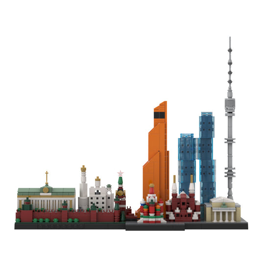 moscow skyline building set | moc-193781 - 2