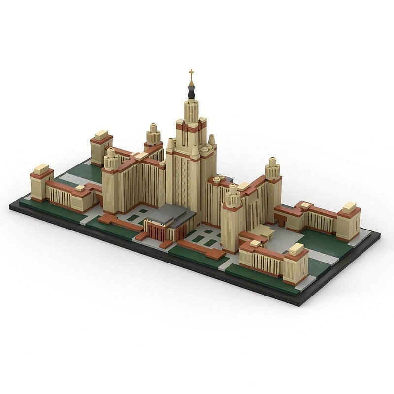 Moscow State University Skyline MOC Building Kit - 3