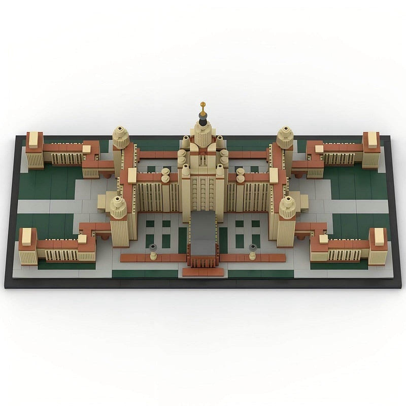 Moscow State University Skyline MOC Building Kit - 4