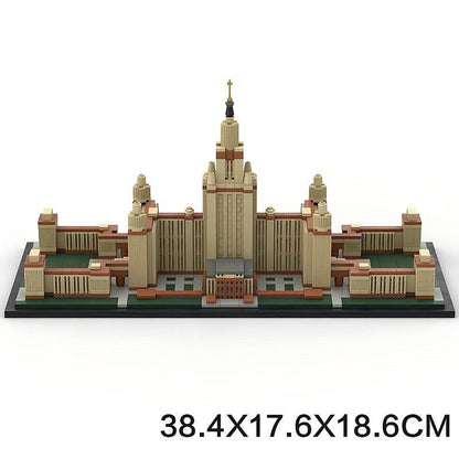 Moscow State University Skyline MOC Building Kit - 5