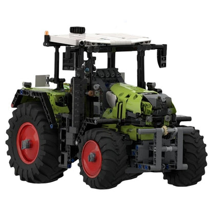 Motorized Farm Tractor with PTO MOC Building Kit - 5