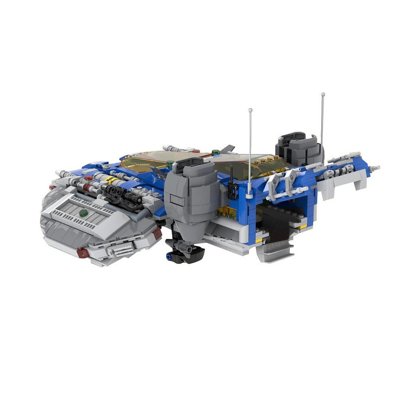 MPV Reliant Spaceship MOC Building Kit | Futuristic Spacecraft - 3