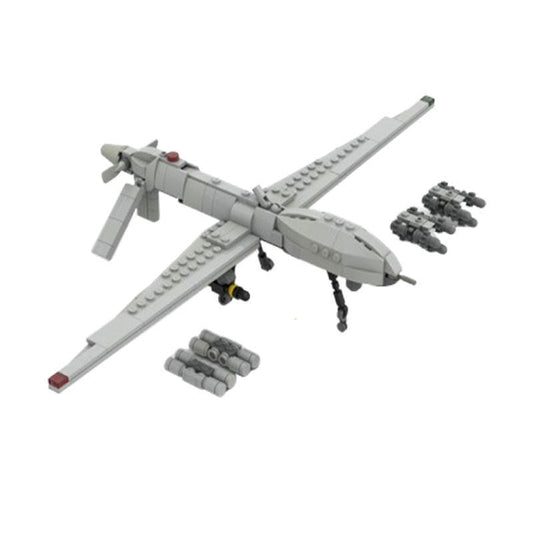 MQ-1 Predator Drone MOC Building Kit | 1:35 Military Aircraft Model - 1