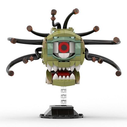 Multi-Eyed Floating Dungeon Boss MOC Building Kit | Fantasy Monster - 4