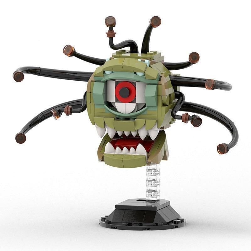 Multi-Eyed Floating Dungeon Boss MOC Building Kit | Fantasy Monster - 5