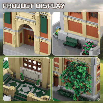 Museum MOC Building Kit | Cultural Architecture Display Model - 4