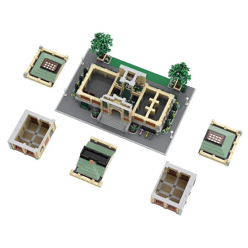 Museum MOC Building Kit | Cultural Architecture Display Model - 6
