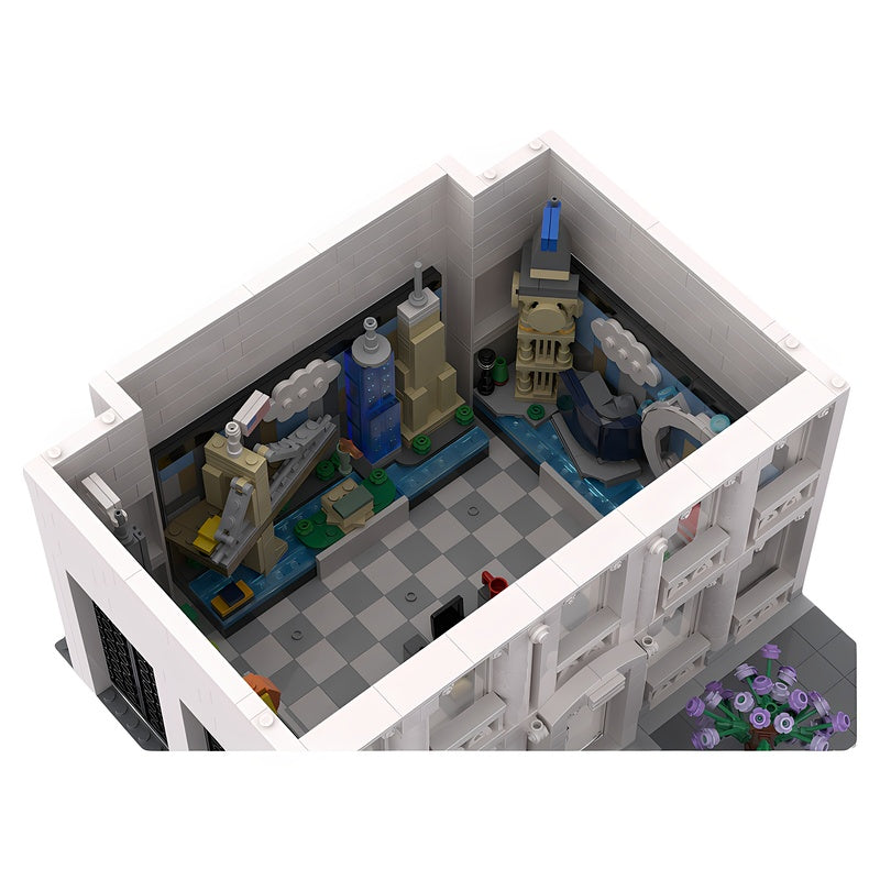 Museum of Architectural Wonders Modular MOC Building Kit - 3