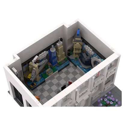Museum of Architectural Wonders Modular MOC Building Kit - 3